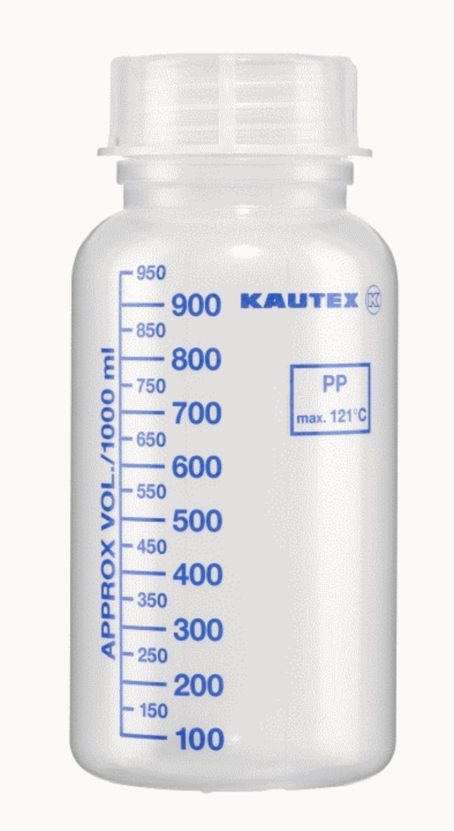 Kautex Weithalsflasche aus Polypropylen,